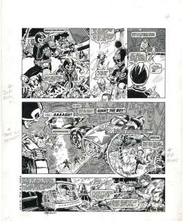 Ian Gibson - Judge Dredd - 2000Ad Prog 38 Page 4 - Ian Gibson / John Wagner