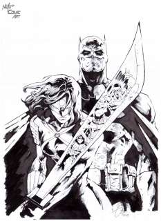 Dexter Soy - batman and the outsiders annual #1 cover issue 1 page cover