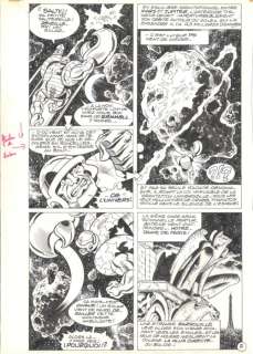 Mitton, Jean-Yves | Mitton, Jean-Yves - Planche originale + mise en couleur sur calque - Mikros seconde série n°30 - (1984) | Catawiki