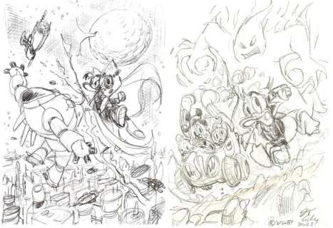 Sergio Cabella Donald Duck Adventures - Paperinik - Zio Paperone - (2023) | Catawiki