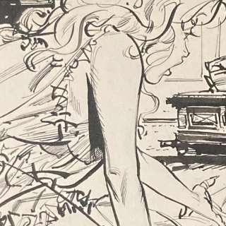 Colvin, Neville. | Modesty Blaise - original artwork "The Double Agent" - (1986) | Catawiki