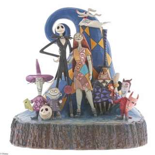 Jim Shore | Disney Traditions 6001287; 6008993; 4057952; 4057953 - Nightmare before Christmas by Jim Shore (4 figures) - Exemplaire unique | Catawiki