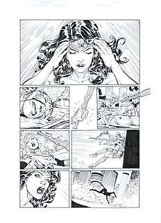 Jesús Merino & Vicente Cifuentes - Wonder Woman #750 - Original page by Jesús Merino & Vicente Cifuentes - (2020)