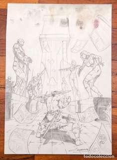 JAIME CALDERON * ORIGINAL A LAPIZ