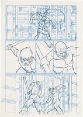 Buichi Terasawa Hand-Drawn Manuscript "Cobra" | Mandarake (Big Web)