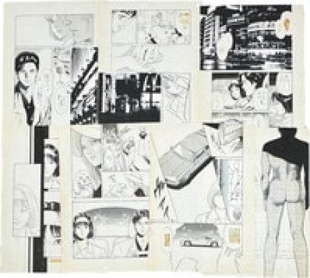 Yu Matsuhisa Hand-Drawn Manuscript "Aura of the Foggy City" 7 pages | Mandarake (Big Web)