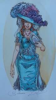 Salomone, Paul - 1 Original colour drawing - L’homme qui n’aimait pas les armes à feu - Margot au chapeau - 2017 | Catawiki