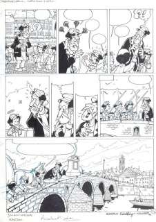 Casten | Tchantchès, planche n°5 Ã  l’encre de Chine, au… | Millon