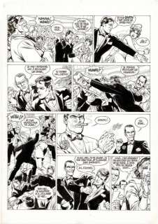 Mitton, Jean-Yves - 1 Original page - De Silence et de Sang/Bloed en Stilte 6 - Omerta - 1992 | Catawiki