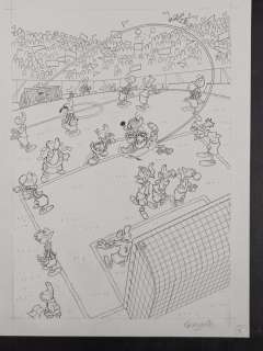 Gervasio - 1 Original drawing - Topolino Libretto n. 2824 - Parma - Juventus - 2010 | Catawiki