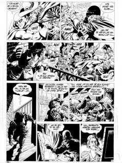Mitton, Jean-Yves - 1 Original page - The Phantom - Dood in Brugge - 1991 | Catawiki