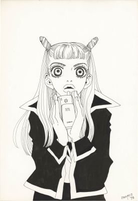 Hand-Drawn Illustration by Moyoco Anno | Mandarake (Big Web)