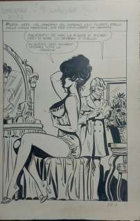 Luciana Neri - 108 Original drawing - Il Mostro - Storia completa - Lo Scheletro presenta "Il mostro dell’opera" - 1976 | Catawiki