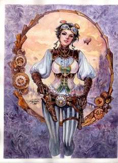 Siya Oum - Lady Mechanika Ministry of Hell 4 Cover