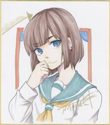 Mahito Aobe’s hand-drawn color shikishi "Morpho of Evil Tongue" | Mandarake (Big Web)