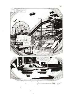 Roi, Corrado - 1 Original page - Nathan Never Gigante #17 - "I giorni della maschera" - 2014