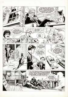 Mitton, Jean-Yves - 1 Original page - De Silence et de Sang T6 - Omerta - 1992 | Catawiki