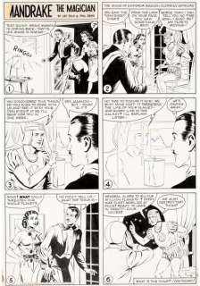 Davis, Phil - 1 Original page - Mandrake the Magician - Sunday Page - 1961 | Catawiki
