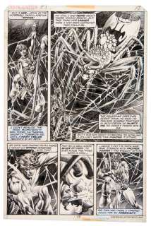 GIL KANE "JOHN CARTER WARLORD OF MARS" COMIC BOOK PAGE ORIGINAL ART. | Hake’s