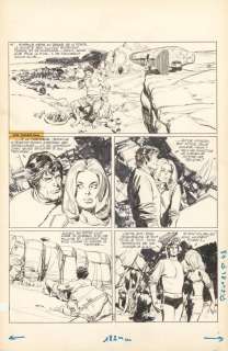 Raymond Poivet - Planche originale n°43 de l‘histoire Une Surprise de Taille, prépubliée dans Pif Gadget n°86 - Les Pionniers de l‘espérance