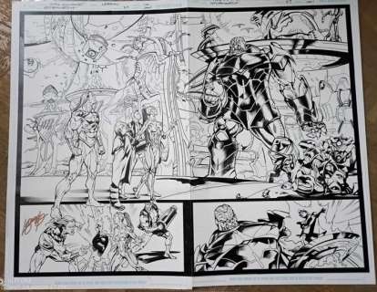Stormwatch 22x17 - A2 - Splash Page - Stormwatch #27 - 1 Planches originales - Exemplaire unique - 2014 | Catawiki
