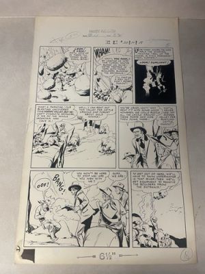TOM MIX #32 original comic art WESTERN 1950 ROCKS FALL SHOOT KILL GOLD MINER | eBay US (Buy It Now)