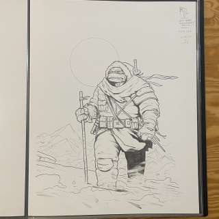 Ben Bishop | LOST YEARS - SERIES ANNOUNCEMENT COVER - (ORIGINAL ART) | Ben Bishop