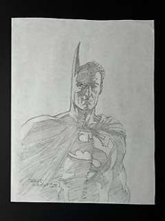 Bernie Wrightson (Legendärer Horror Zeichner) - 1 Original drawing - Batman Superman "Double Face" - 2012 | Catawiki