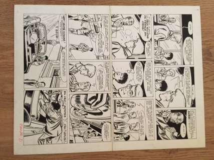 Tibet + Mitteï | Original page  - 3L  - Le billet gangant  - (1967) | Catawiki