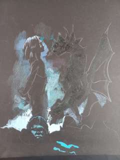 Thole, Karel - 1 Original colour drawing - La Ragazzina e il Demone | Catawiki