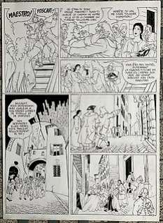 Reculé, Henri - 1 Original page - Le Crépuscule des Anges T2 - Maestro - 1999 | Catawiki