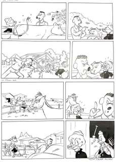 Jan Kruse, Sander Gulien - 1 Original page - Grandma Duck - Kinderboerderij - Original Inked Comic - H 2010-002 - Page 2 - 2010 | Catawiki