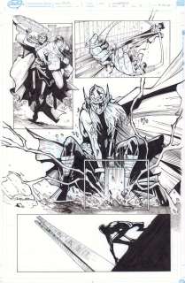 Humberto Ramos, Victor Olazaba - Champions #13 P.9 - Jane Foster Thor Splash & Spider-Man (Miles Morales) - 2017