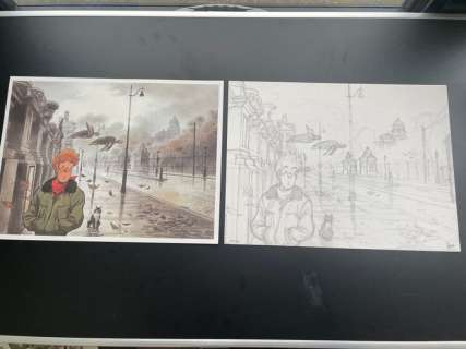 Frank Pé - 2 Offset Print - Ragebol | Catawiki