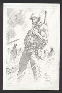 SGT. ROCK Preliminary Sketch | ComicConnect