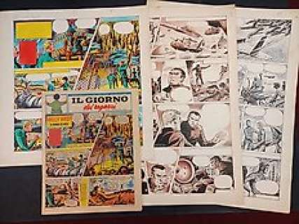 Zeccara, Nevio - 3 Original page - Willy West - Il Mondo dei Meta - 1964 | Catawiki