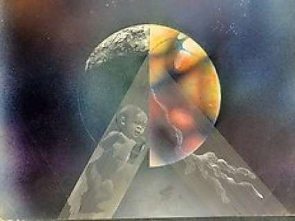 Thole, Karel - 1 Original colour drawing - La Vita Nello Spazio | Catawiki