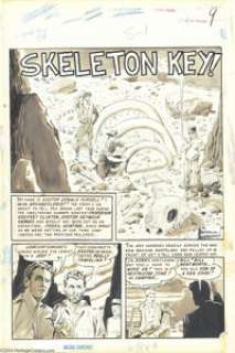 Al Williamson - Weird Fantasy #16 Complete 7-page Story "Skeleton Key" Original Art (EC, 1952). Al - | Heritage