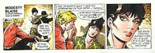 Enric Badia Romero - 1 Original drawing - Modesty Blaise - strip #8364A | Catawiki