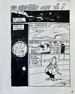 Derib - 1 Original page - Les Ahlalàààs - L’Impossible ascension - 1977 | Catawiki