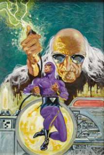 Don Newton - The Phantom #73 Cover Original Art (Charlton, 1976). In 1975, Don Newton‘s vision of "the ghost -