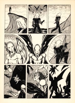 Krzysztof Różański (Kris) | Ereer. Lecą anioły, strona 2 | Galeria Komiksu