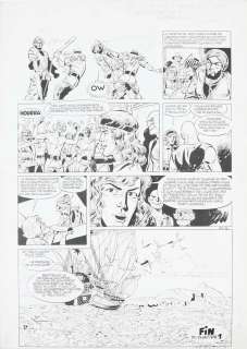 Lot 43 - Eddy Paape (1920-2012) Yorik des tempêtes, Planche originale n°8…