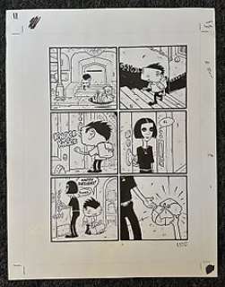 Cooper, Dave | Cooper, Dave - 1 Original page - Crumple, the status of Knuckle - 2000 | Catawiki