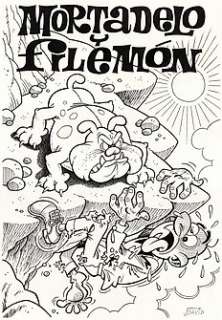 Redo, Jordi David - 1 Original drawing - Clever and Smart - Save yourself if you can! | Catawiki