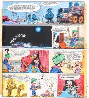 Greg | Les As, planche n°32 Ã  l’encre de Chine de… | Millon