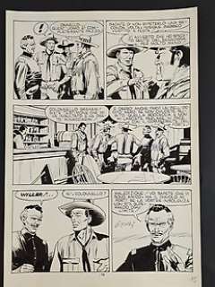 Ticci, Giovanni - 1 Original page - Tex - Le Colline del Vento - 1990 | Catawiki