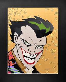 Garotto - Accueil Versace - Joker - Tribute to Bruce Timm - Mixed Media - Original Artwork | Catawiki