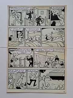 Nys, Jef - Original page - Jommeke - De straalvogel - 1962 | Catawiki