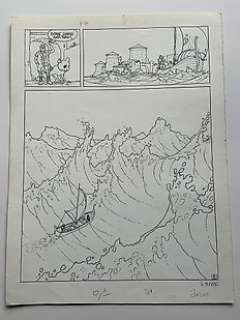 Arno - 1 Original page - Alef Thau - T2 - Le prince Manchot - 1984 | Catawiki